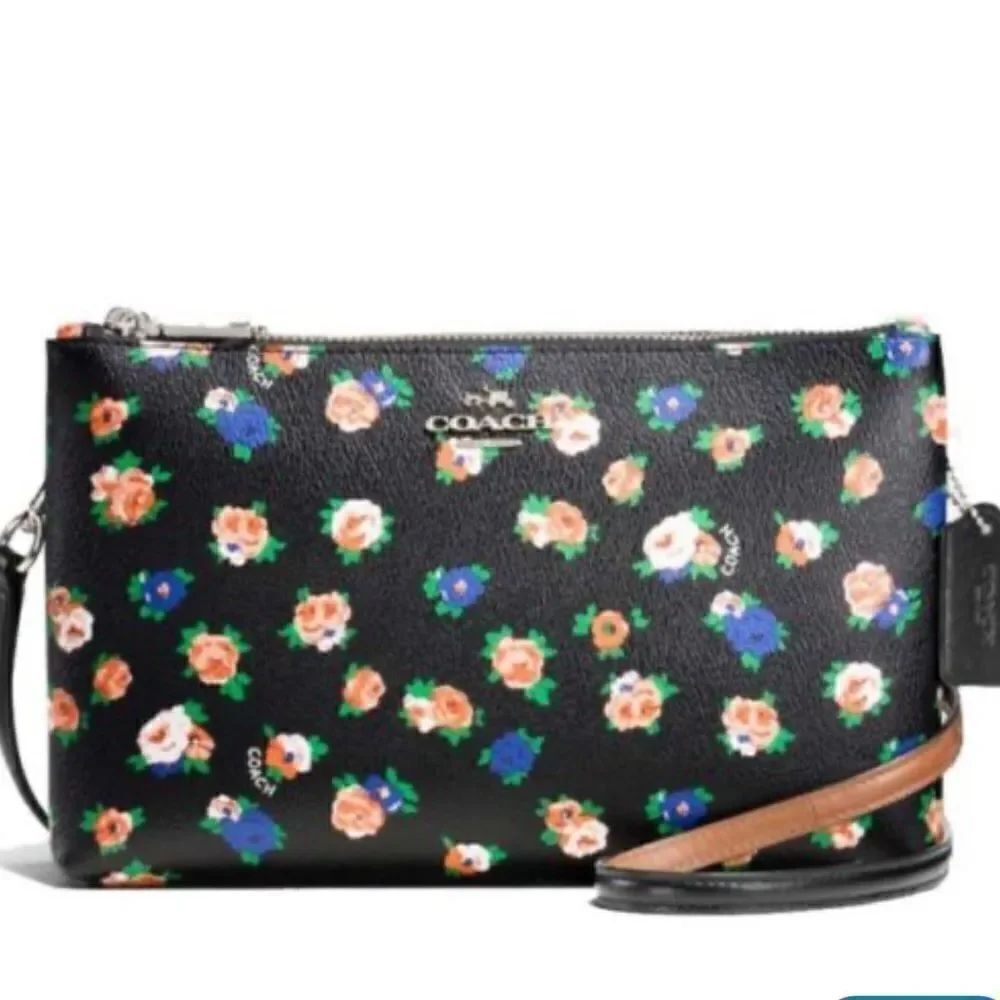 Coach Lyla Crossbody Tea Rose Floral Print